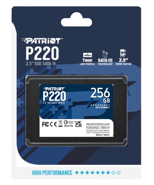 PATRIOT P220 2.5'' SSD SATA III DISCO SOLIDO