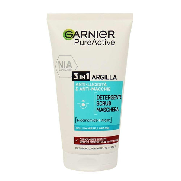 Garnier Pure Active - 3in1 Argilla