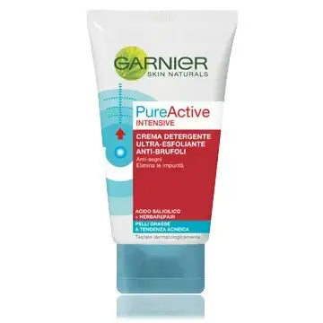 Garnier Pure Active - Crema Detergente Ultra Esfoliante