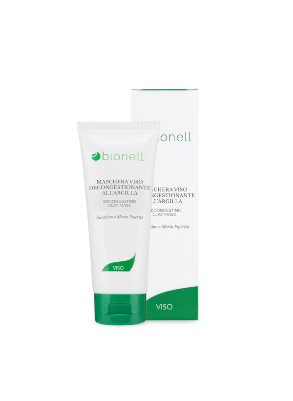 Bionell Maschera Viso Degongestionante Argilla