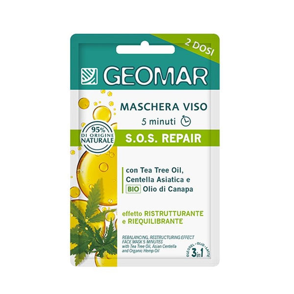 Geomar - S.O.S Repair - Maschera In Crema Riequilibrante Ristrutturante